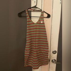 Playboy by Pacsun halter mini dress